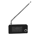 4,8 cm IPS-Bildschirm SI4732 Mini-Kurzwellenradio mit Zugstabantenne,...