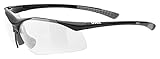 uvex sportstyle 223 - Sportbrille für Damen und Herren - Filterkategorie 0 - druckfreier...