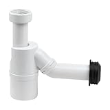 Waschbecken Abflussrohr, Küchenspüle Abflussrohr - Anti-Clogging-Entwässerungsrohr...
