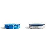 Intex 28202UK 10ft x 30in Schwimmbad mit Metallrahmen und Filterpumpe, 4.485 Liter, blau,...