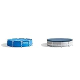 Intex 28202UK 10ft x 30in Schwimmbad mit Metallrahmen und Filterpumpe, 4.485 Liter, blau,...