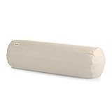 basaho Yoga Bolster Yogarolle | Bio-Baumwolle | Buchweizenschalen | Abnehmbarer...