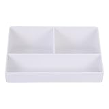 SHERCHPRY Aufsatz-Teebeutel-Caddy Teebeutel-Organizer Tablett 3 Fächer Teebeutel-Box...