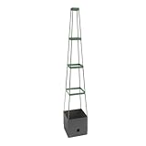 Bio Green Pflanzen-Aufzucht-Turm „Maxitom“ mit Rankhilfe und 2 Liter Wasserspeicher |...