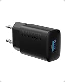 Anker USB-A Ladegerät, 12W Schnellladegerät Netzteil, kompaktes...