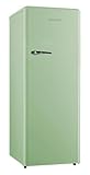 SCHOEPF – RKS245SGD Vollraum-Kühlschrank 145,6 cm – Retro Design – Grün – 238 L...