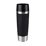 Emsa Travel Mug Classic Grande Thermobecher 500ml, Kaffeebecher to go hält 6h heiß, 12h...