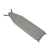 Amazon Basics Bügelbrettbezug, Standardgröße, dicke Polsterung, grau, 38.1 x 137.2 cm