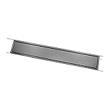 Badezimmer-Bodenfliese versteckte abnehmbare Abdeckung grau 304 Edelstahl 600 mm langer...