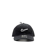 Nike Unisex Heritage 86 Essential Swoosh Cap, Schwarz, S-L EU