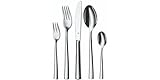 WMF Philadelphia Besteck Set 12 Personen, 60-teilig, Monobloc-Messer, Cromargan Edelstahl...