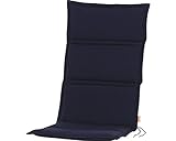 BURI Gartenstuhlauflagen Hochlehner Polsterauflagen - Sitzauflage Centauri von...