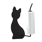 Küchenpapierhalter | Küchenrollenhalter - Katzendesign Tissue Spender für Haushalt...