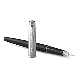 Parker Jotter Füller | Bond Street Black | Füllfederhalter mit mittlerer Feder...