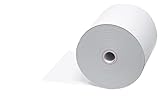 coreless - 20 Thermorollen 80mm x 80mm x 12mm ohne Plastikkern - Rolle aus Thermopapier
