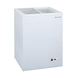 GastroHero Gefriertruhe ECO 100 I Tiefkühltruhe klein 97L I Kühltruhe abschließbar I...
