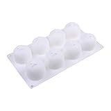 SANRLO 8 Förmchen Antihaft Muffin Form Backen Kuchen Cupcake Pfanne Kuchenform Dessert...