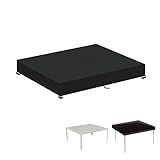 LAMUNI Tisch Abdeckung Outdoor Tischplatte Abdeckung Gartentisch Schutzhülle Gartenmöbel...