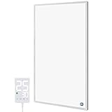 Hocosyme Infrarotheizung mit Thermostat 800 Watt, Infrarotheizung Wandmontage - 1-3 Min...