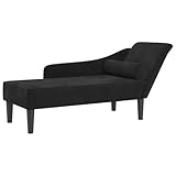 vidaXL Chaiselongue, Indoor Lounge Sofa mit Kissen, Gepolsterte Recamiere für Wohnzimmer...