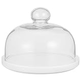 Käseglocke Keramik Kuchen Platte Kuchen Tablett mit Dome Cloche Dome Kuchen...