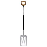 Fiskars Schaufel zum Anheben und Bewegen von Schüttgut und Schnee, Länge: 130 cm,...