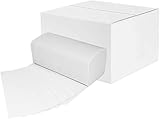 Papierhandtücher 23 x 21 cm | 2-lagig Weiß | ZZ-/V-Falz Falthandtücher | 20 x...