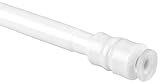 Bestlivings Klemmstange (Weiß) mit Schraubtechnik ausziehbar 80-120 cm, Gardinenstange...