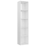 vidaXL Bücherregal 5 Fächer Standregal Aktenregal Wandregal Raumteiler Regal...
