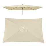 Sonnenschirm Ersatzbezug 200x300 200x200 300x300 6/4/8 Streben Gartenschirm Ersatz...