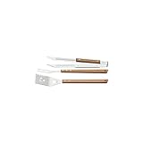Tramontina Churrasco Grillbesteck-Set, 3-TLG, Grillutensilien, BBQ, Grillwender,...