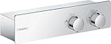 hansgrohe Duschthermostat ShowerTablet 350, Brausethermostat Aufputz, Chrom