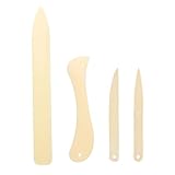 4 Stück Falzbein,Falzbein Für Papier,Falzbrett Bone,Folder Schneide...