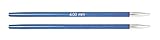 KnitPro K47503 Austauschbare Strickspitzen, Aluminium, Blau, 11.5cm / 4.00mm