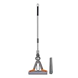 Mopp, Austauschbarer Schwammkopf, 124 cm, Badreinigung, Hartholzbodenwischung,...