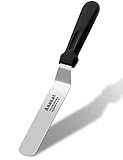 Anaeat Glasurspatel, professioneller, abgewinkelter, versetzter Kuchenspatel mit 15 cm...