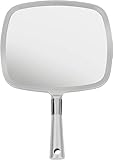 Mirrorvana Handspiegel mit Griff, Spiegel für Friseure und zum Haareschneiden,...