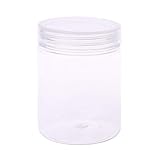Rundes transparentes Glas, 150 ml, großes Fassungsvermögen, auslaufsicher,...