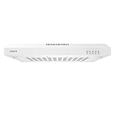 CIARRA Dunstabzugshaube 60 cm Unterbau, Integrierte Unterbauhaube oberschrank Abluft...