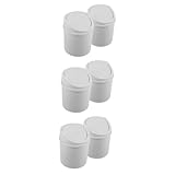 COLLBATH 6 Stk Tischmülleimer Schlafzimmer Papierkorb Mini-mülleimer Mit Deckel...