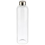 APS 66909 Trinkflasche/Glasflasche, 7,5 x 7,5, Höhe 28,5 cm, Ø 7,5 cm, 1 Liter,...
