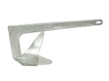 PONTTOR M Anker Bootsanker Bruce Anker stahlverzinkt für Boot Yacht Schiff...