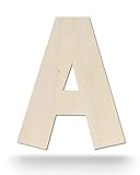 Kleenes Traumhandel Holzbuchstaben - Buchstabe aus Holz - Buchstaben für Türbeschriftung...