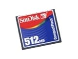 SanDisk Compact Flash (CF) Speicherkarte 512 MB