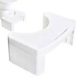Dmuzsoih 37x22x15cm Toiletten Hocker, Töpfchen Tritthocker, WC Hocker Toilette, Toilette...