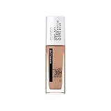 Maybelline New York Wasserfestes Make up, Foundation mit hoher Deckkraft, Langanhaltendes...