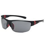 Hrlace Fahrradbrille Sport Sonnenbrille für Herren Damen Sportbrille mit UV400 Schutz...
