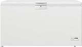 Beko HSM46740 Gefriertruhe groß, 451 l Nutzvolumen, 3 Gefrierkörbe, Temperaturalarm,...