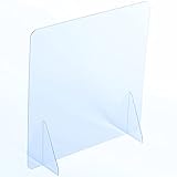 AtHaus® Spuckschutz Premium Quality Schutzscheibe aus Acrylglas 50 x 50 (BxH) cm OHNE...