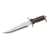 Herbertz Gürtelmesser, AISI 420, rostfr. Beschläge Pakkaholz Messer, Mehrfarbig, One...